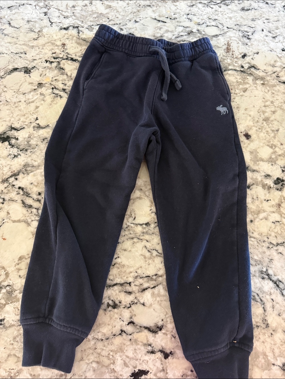 abercrombie kids Navy Jogger Sweatpants